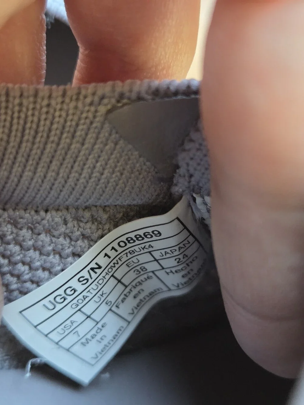 UGG Zilo Knit Platform Sneaker